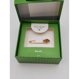 Kate Spade New‎ York x Target Spade Safety Pin Brooch Gold
